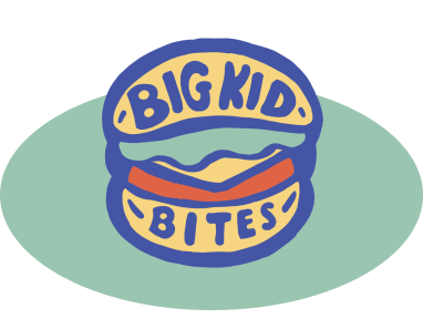 responsive web logo shaped like burger